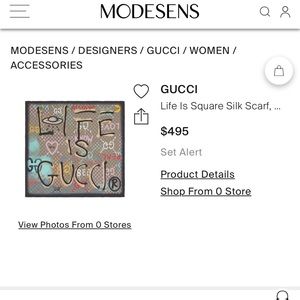 authentic gucci scarf